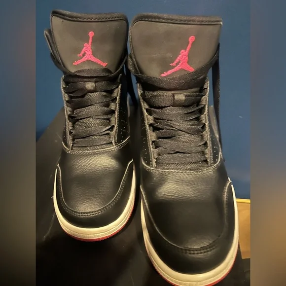 Nike Air Jordan 1 Flight 5 pink detail size 7.5Y - Picture 1 of 5